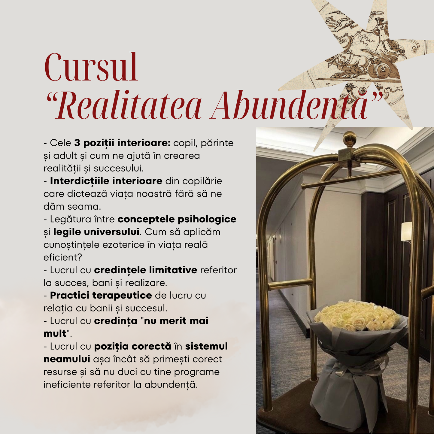 Maraton + Cursul “Realitatea Abundentă”